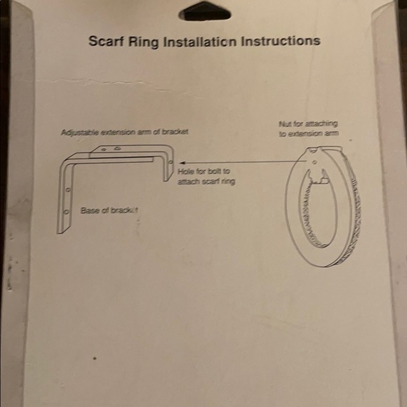 Drapery Scarf Rings - Picture 5 of 8